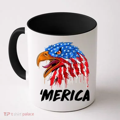 Sweet Merica Ball Eagle Coffee Mug
