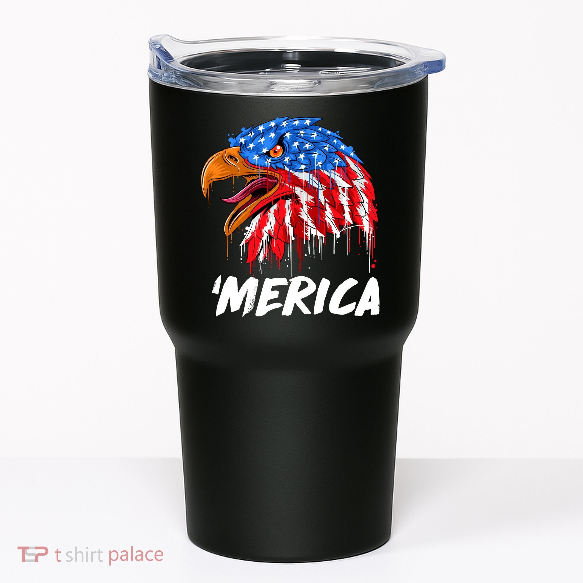 Sweet Merica Ball Eagle Tumbler