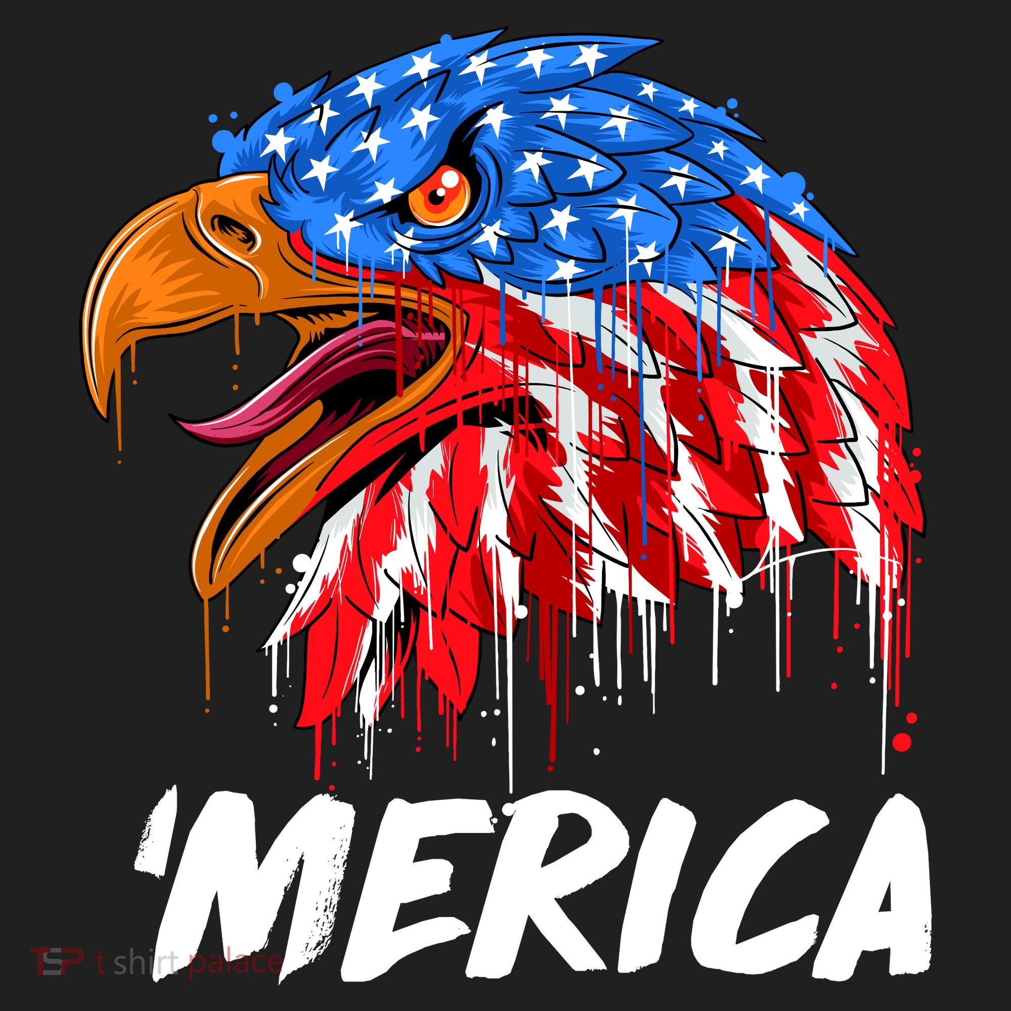 Sweet Merica Ball Eagle Tumbler