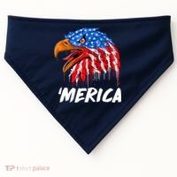 Sweet Merica Ball Eagle USA-Made Doggie Bandana thumb 0