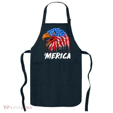 Sweet Merica Ball Eagle Apron