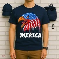 Sweet Merica Ball Eagle T-Shirt thumb 6