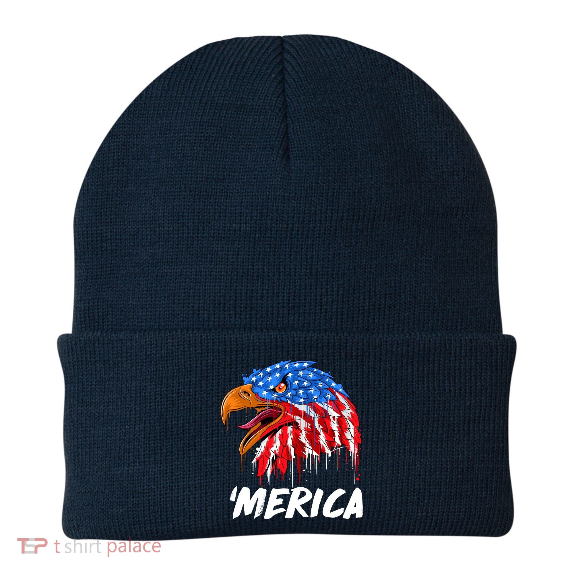 Sweet Merica Ball Eagle Beanie