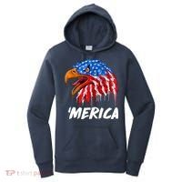 Sweet Merica Ball Eagle Women's Hoodie thumb 0