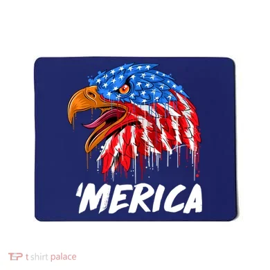 Sweet Merica Ball Eagle Mousepad