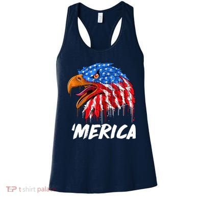 Sweet Merica Ball Eagle Women's Tank Top