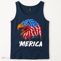 Sweet Merica Ball Eagle Tank Top thumb 2