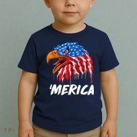 Sweet Merica Ball Eagle Toddler T-Shirt thumb 2