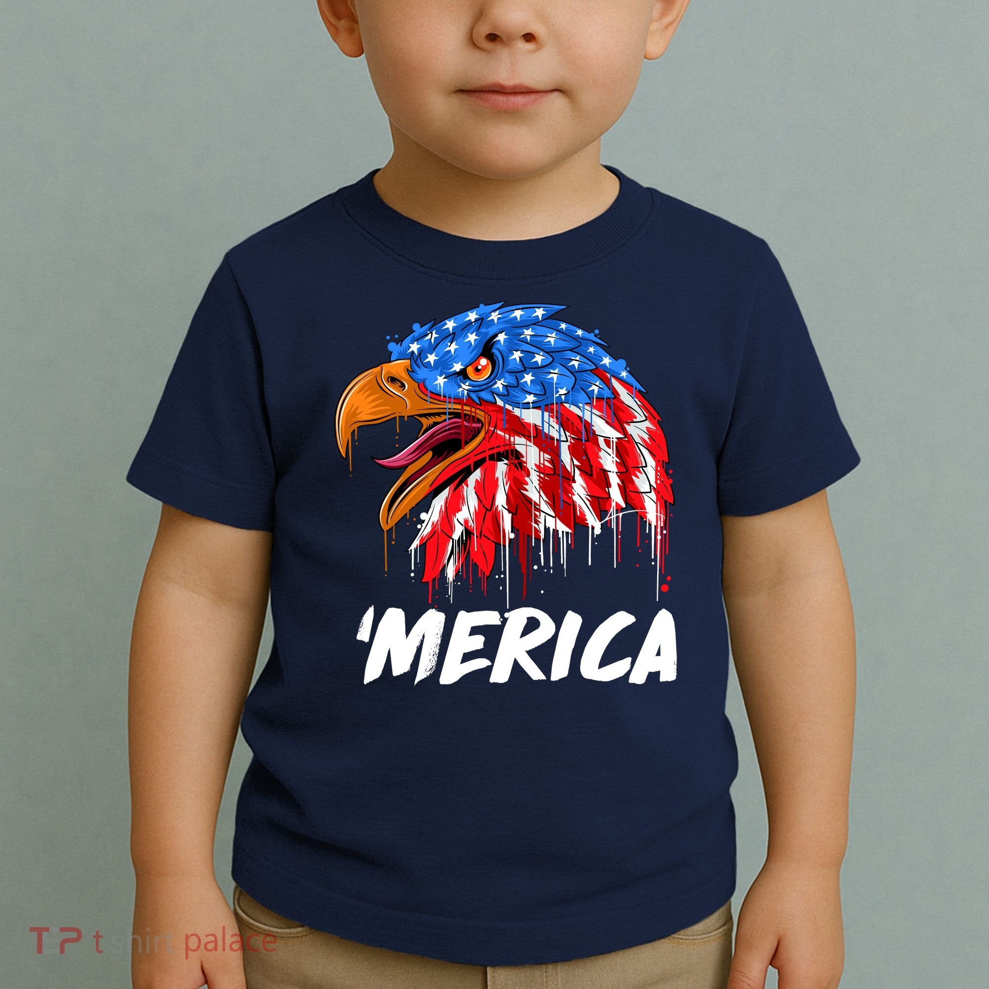 Sweet Merica Ball Eagle Toddler T-Shirt