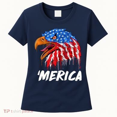 Sweet Merica Ball Eagle Women's T-Shirt