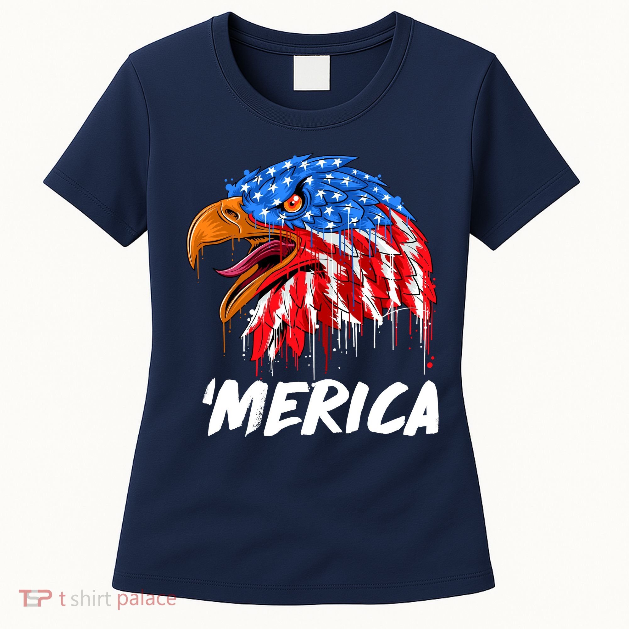 Sweet Merica Ball Eagle Women's T-Shirt