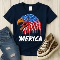 Sweet Merica Ball Eagle Women's T-Shirt thumb 3