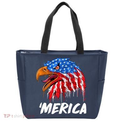 Sweet Merica Ball Eagle Tote Bag