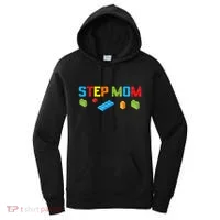 Stepmom Master Builder Building Bricks Blocks Family Parents Great Gift Women's Hoodie thumb 0