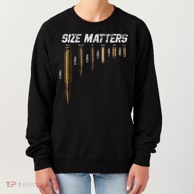 Size Matters Bullets Women's Sweatshirt