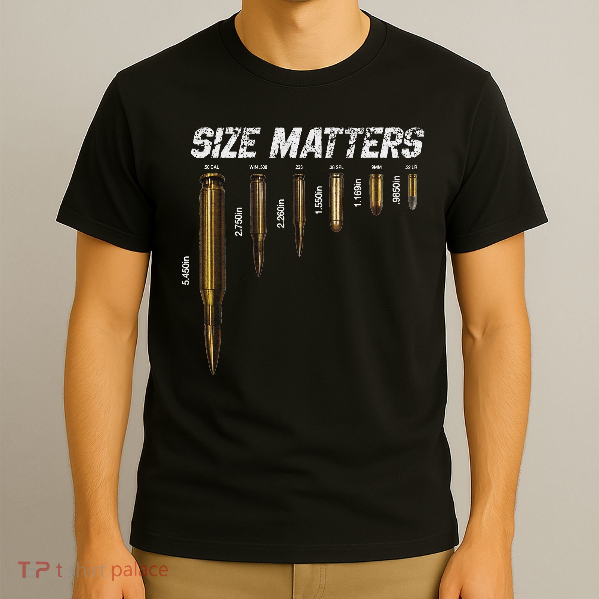 Size Matters Bullets T-Shirt