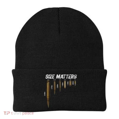 Size Matters Bullets Beanie