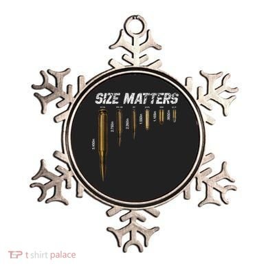 Size Matters Bullets Ornament