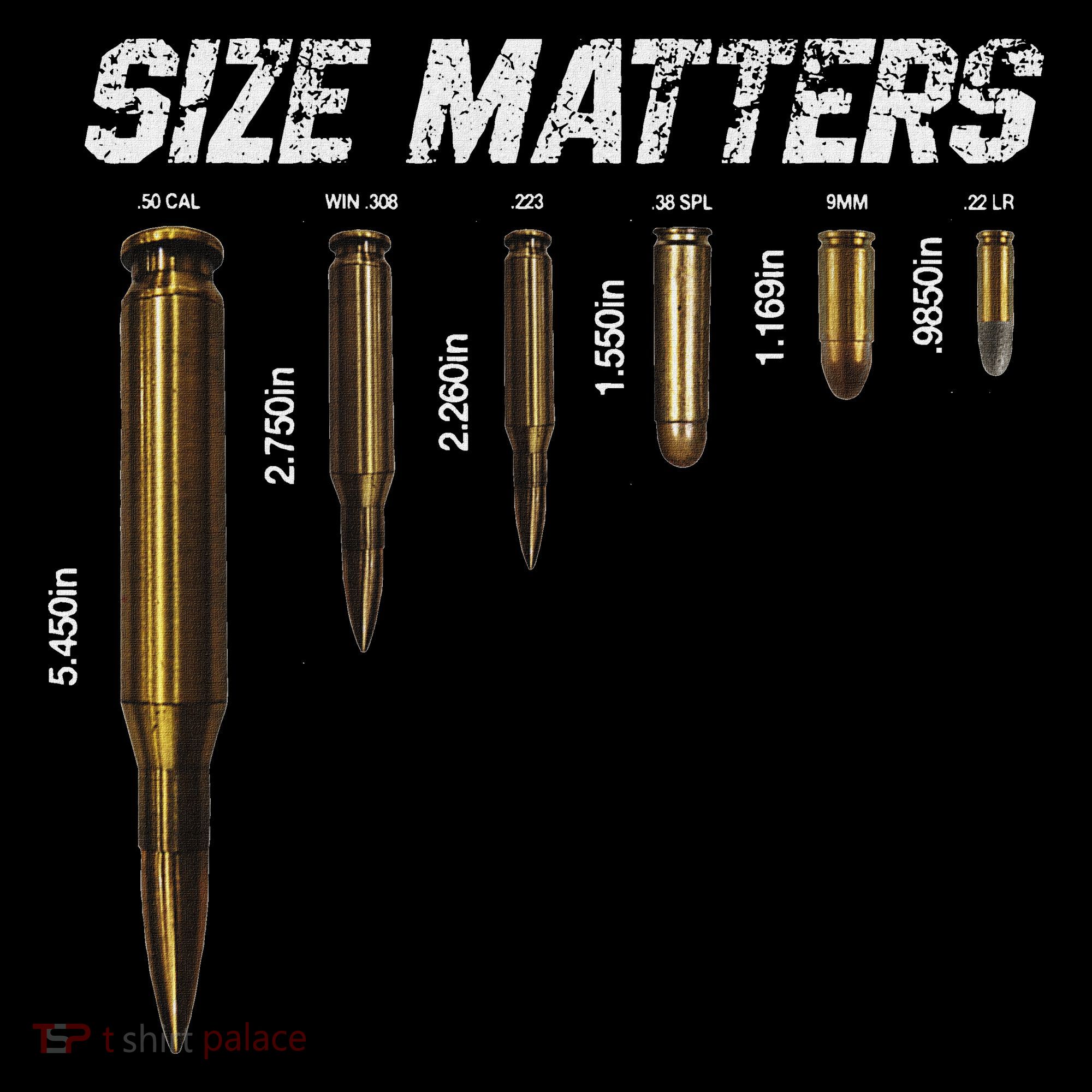 Size Matters Bullets Toddler Hoodie