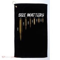 Size Matters Bullets Golf Towel thumb 0