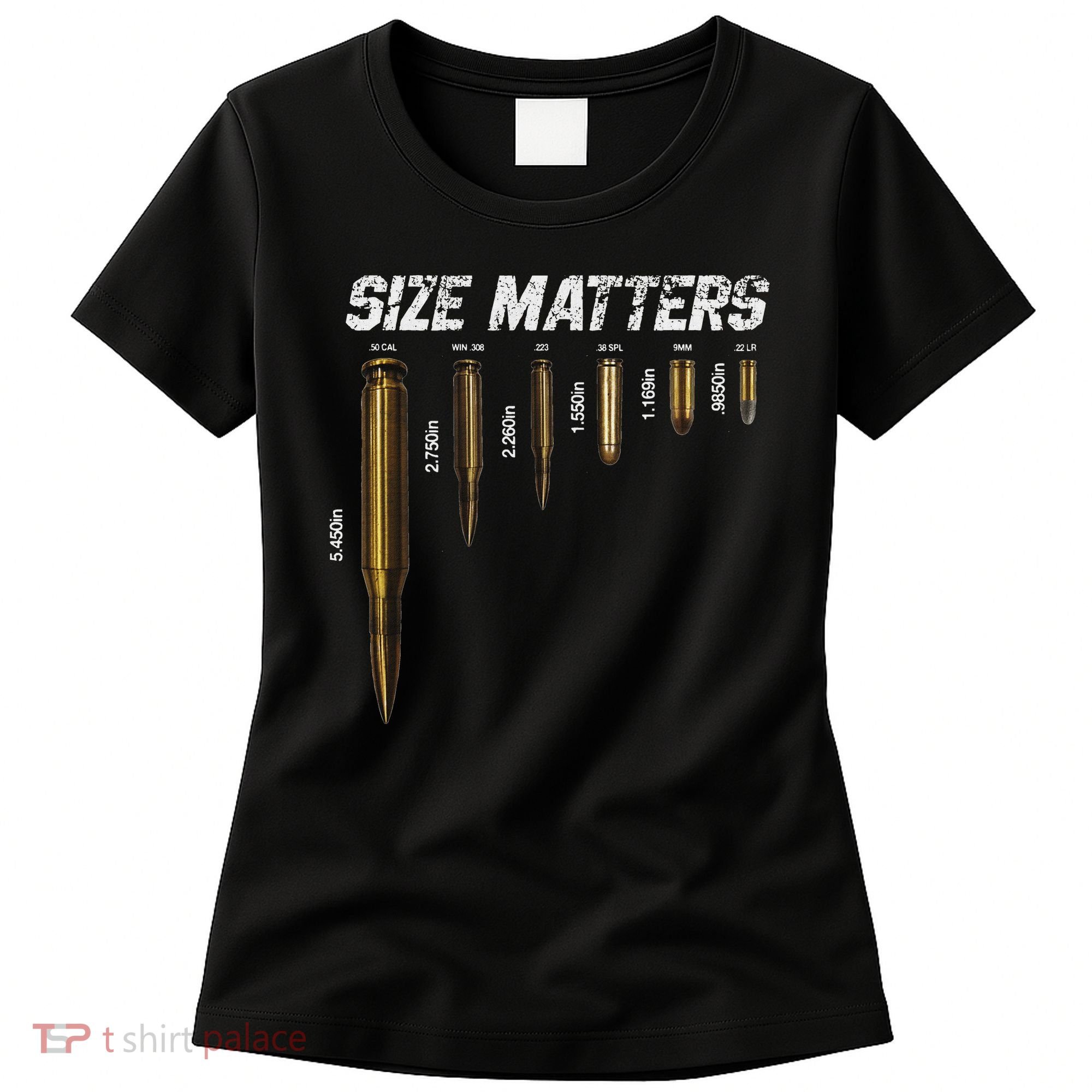 Size Matters Bullets Women's T-Shirt