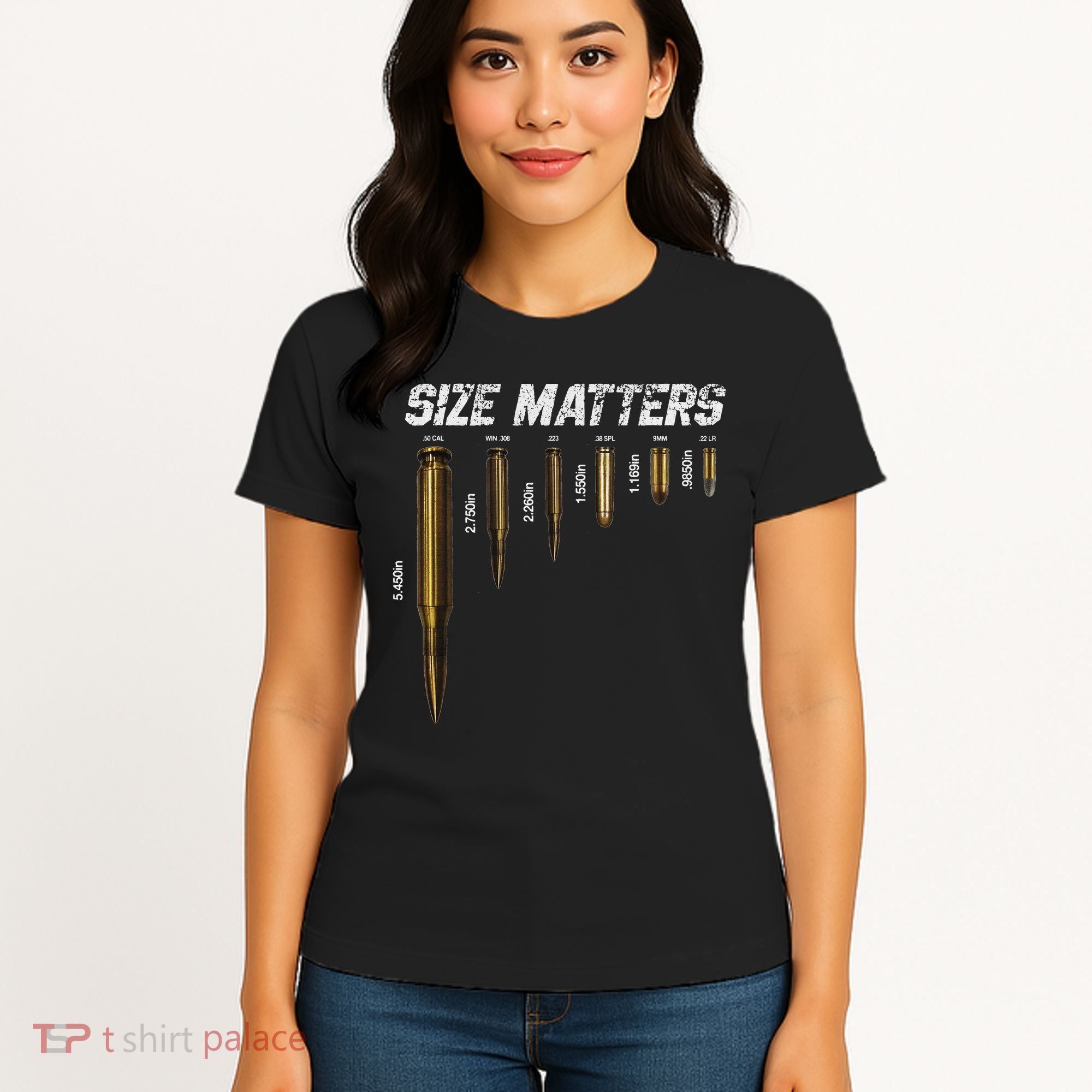Size Matters Bullets Women's T-Shirt