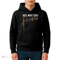 Size Matters Bullets Kids Hoodie thumb 4