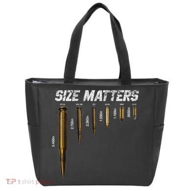 Size Matters Bullets Tote Bag