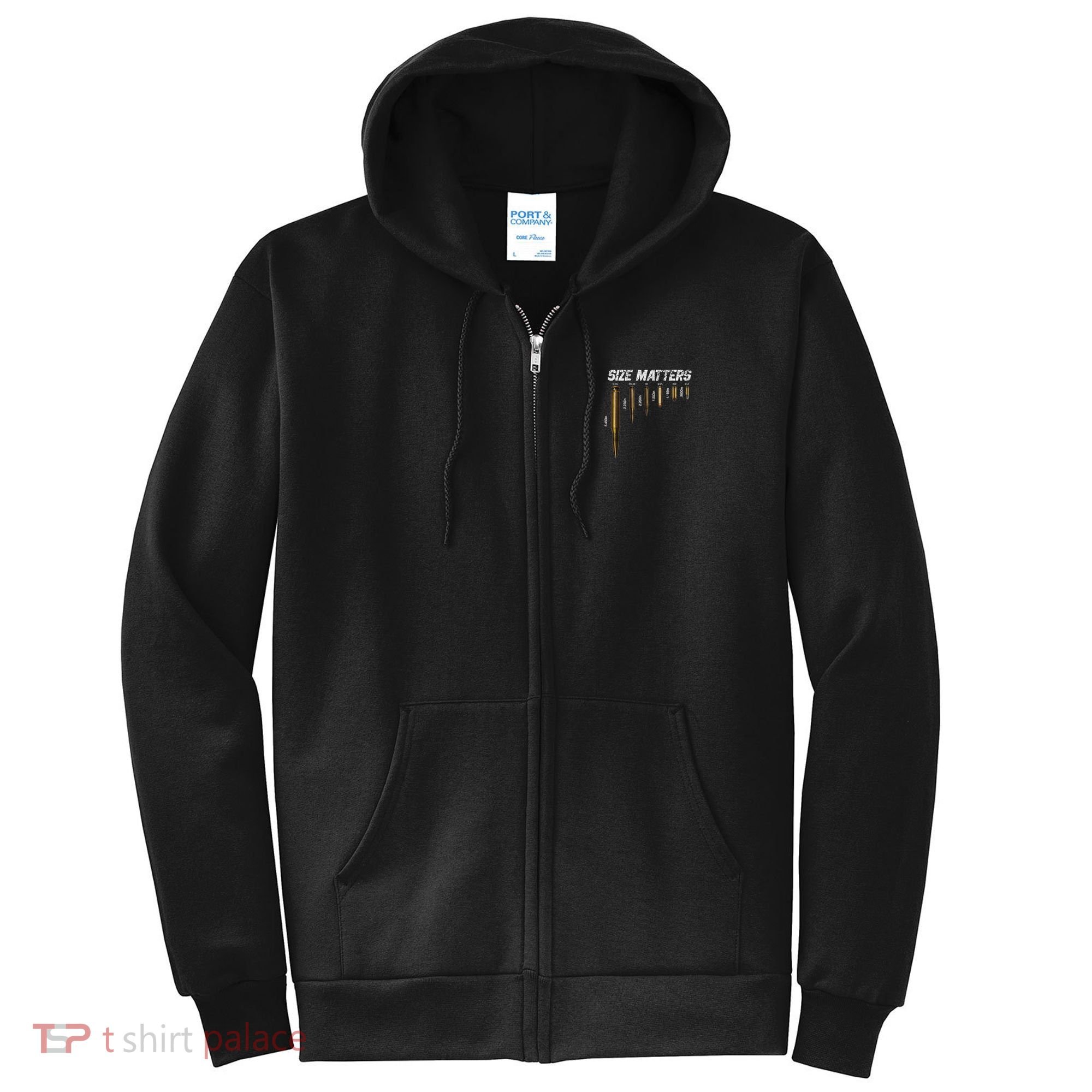Size Matters Bullets Full Zip Hoodie