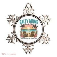 Salty Moms Beach Club Just Here For The Sun And Fun Beach Summer Matching Team Ornament thumb 0