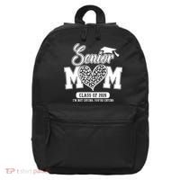 Senior Mom Class Of 2026 Senior Mama 26 Graduation Leopard 16 in Basic Backpack thumb 0