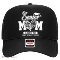 Senior Mom Class Of 2026 Senior Mama 26 Graduation Leopard Hat thumb 0