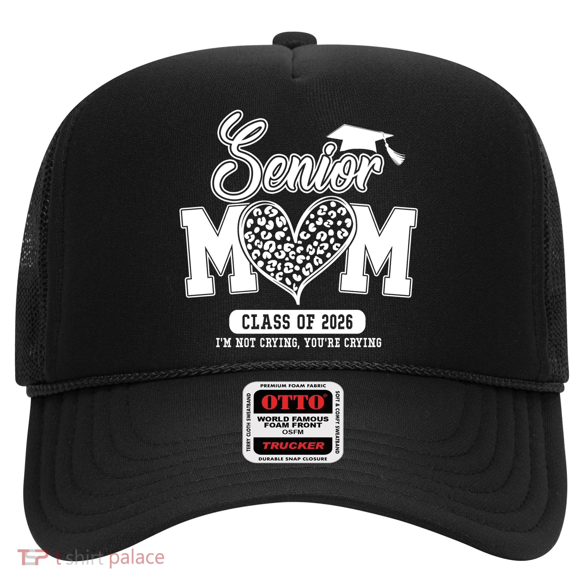 Senior Mom Class Of 2026 Senior Mama 26 Graduation Leopard Hat