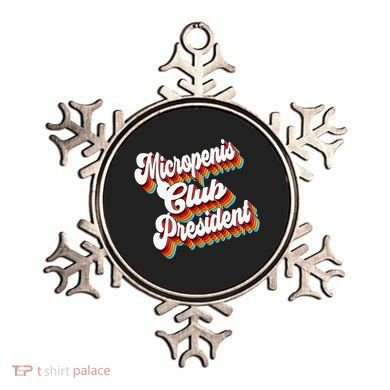 Sarcastic Micropenis Club President Ornament