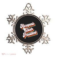Sarcastic Micropenis Club President Ornament thumb 0