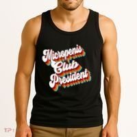 Sarcastic Micropenis Club President Tank Top thumb 3