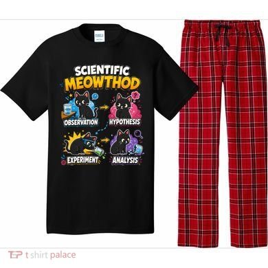 Scientific Meowthod Cat Themed Educational Fun Pajama Set