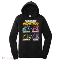 Scientific Meowthod Cat Themed Educational Fun Women's Hoodie thumb 0