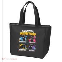 Scientific Meowthod Cat Themed Educational Fun Tote Bag thumb 3