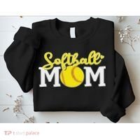 Softball Mom Cute For Mother Love Softball Sweatshirt thumb 2