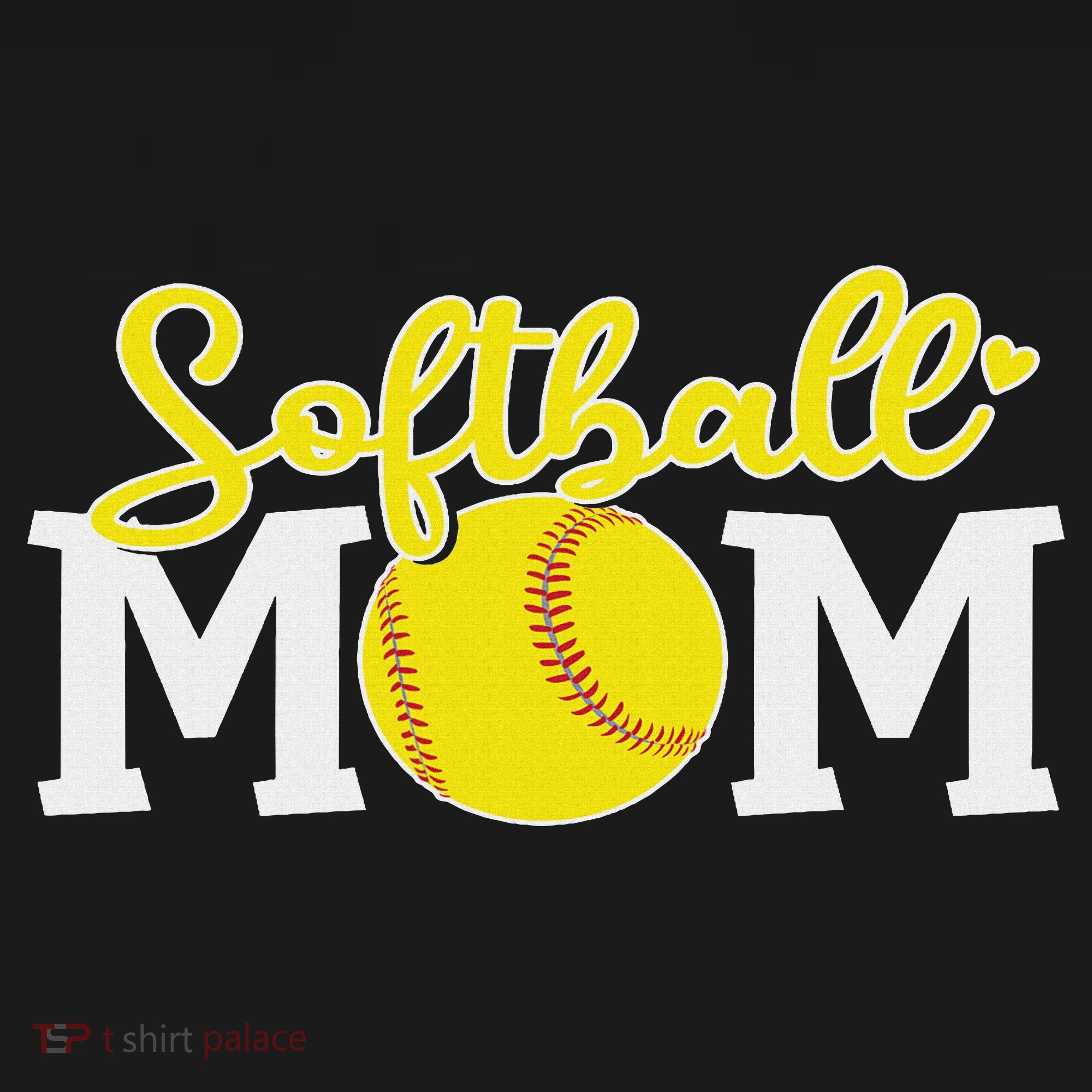 Softball Mom Cute For Mother Love Softball Women's Hoodie