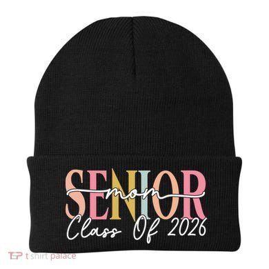 Senior Mom Class Of 2026 Beanie