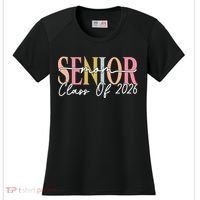 Senior Mom Class Of 2026 Women's Cooling Performance Crew T-Shirt thumb 0