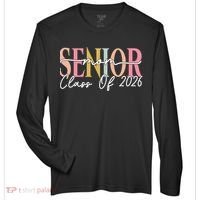 Senior Mom Class Of 2026 Zone Performance Long-Sleeve T-Shirt thumb 0