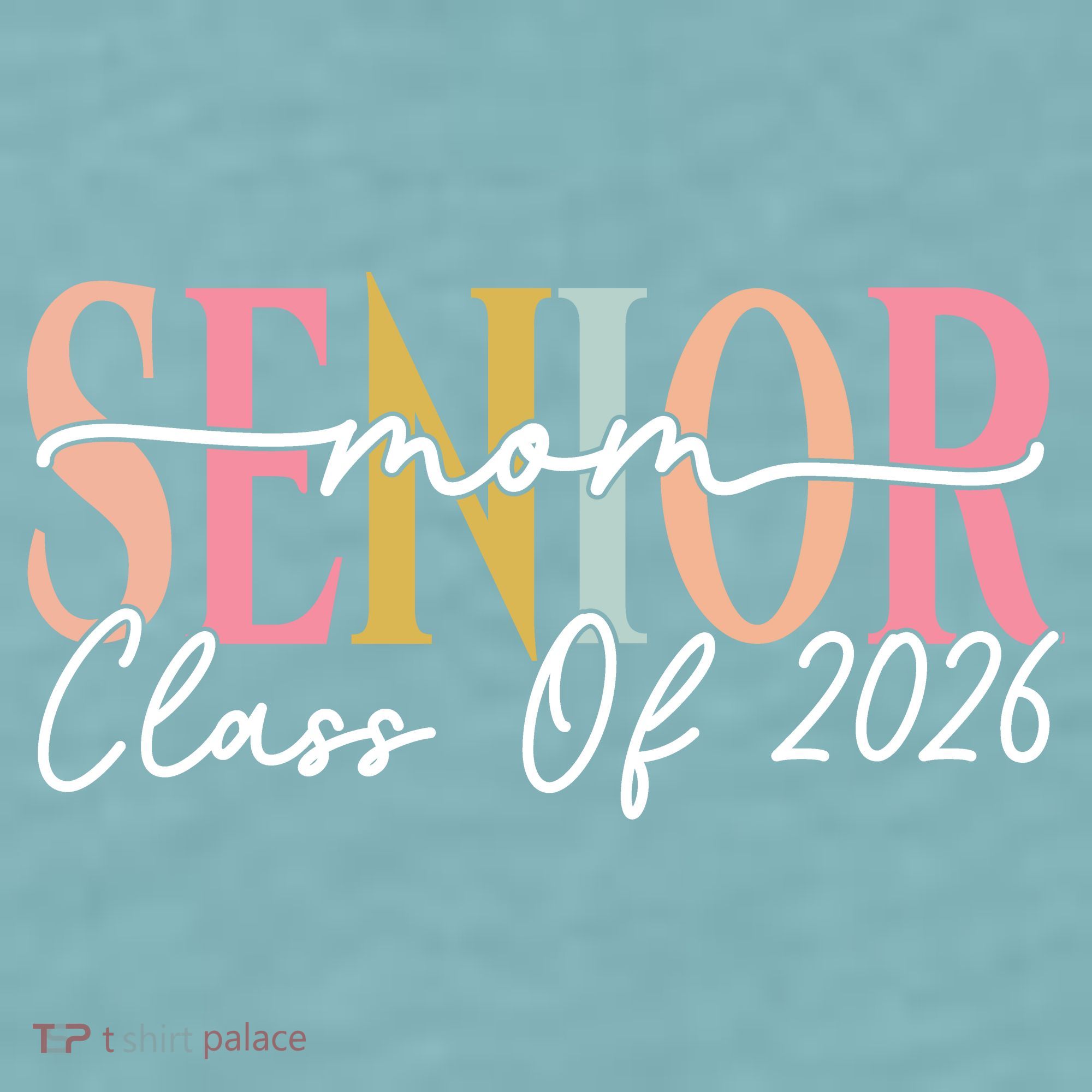 Senior Mom Class Of 2026 Sueded Cloud Jersey T-Shirt