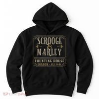 Scrooge & Marley Counting House London Established 1843 Hoodie thumb 0
