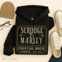 Scrooge & Marley Counting House London Established 1843 Hoodie thumb 4