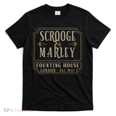Scrooge & Marley Counting House London Established 1843 T-Shirt