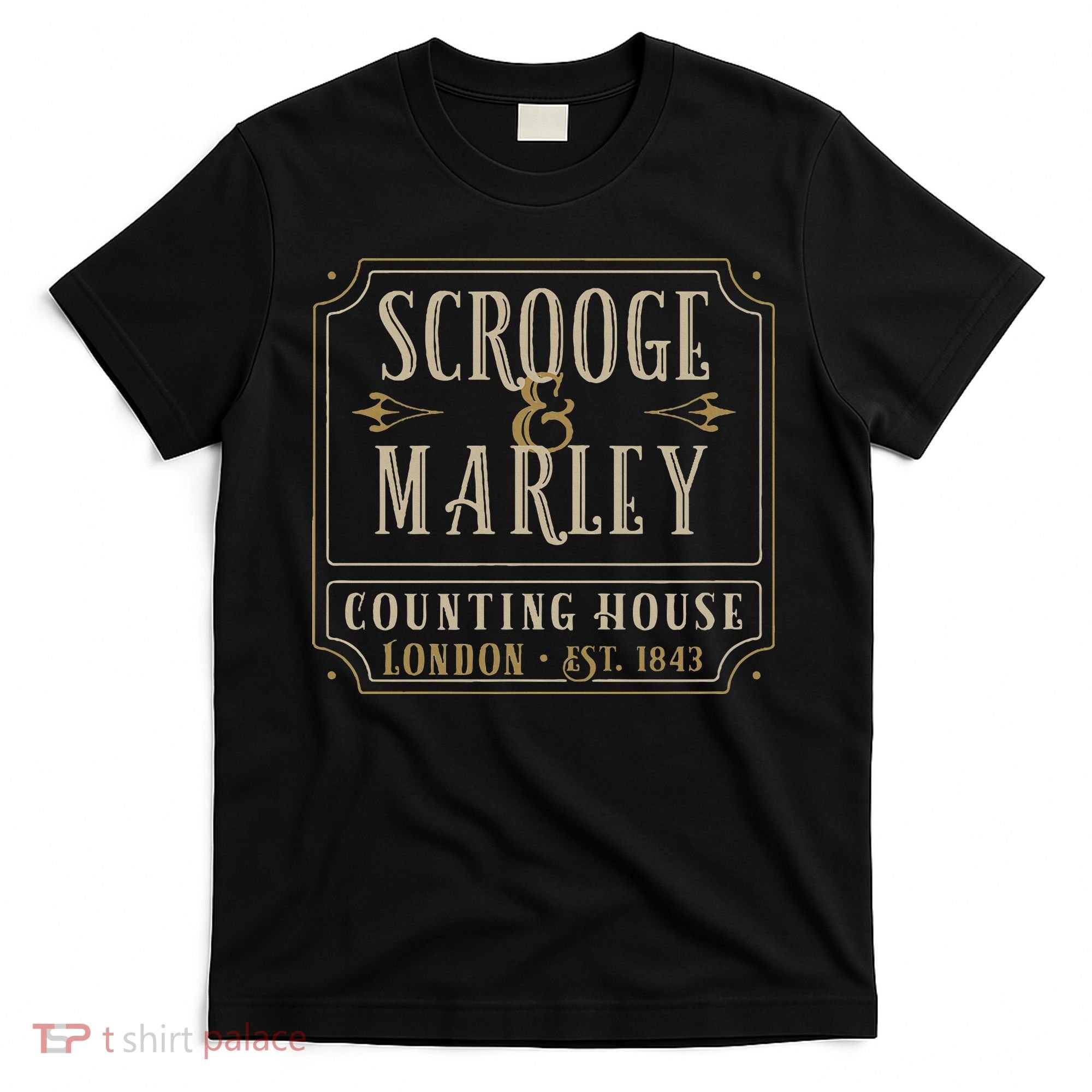 Scrooge & Marley Counting House London Established 1843 T-Shirt