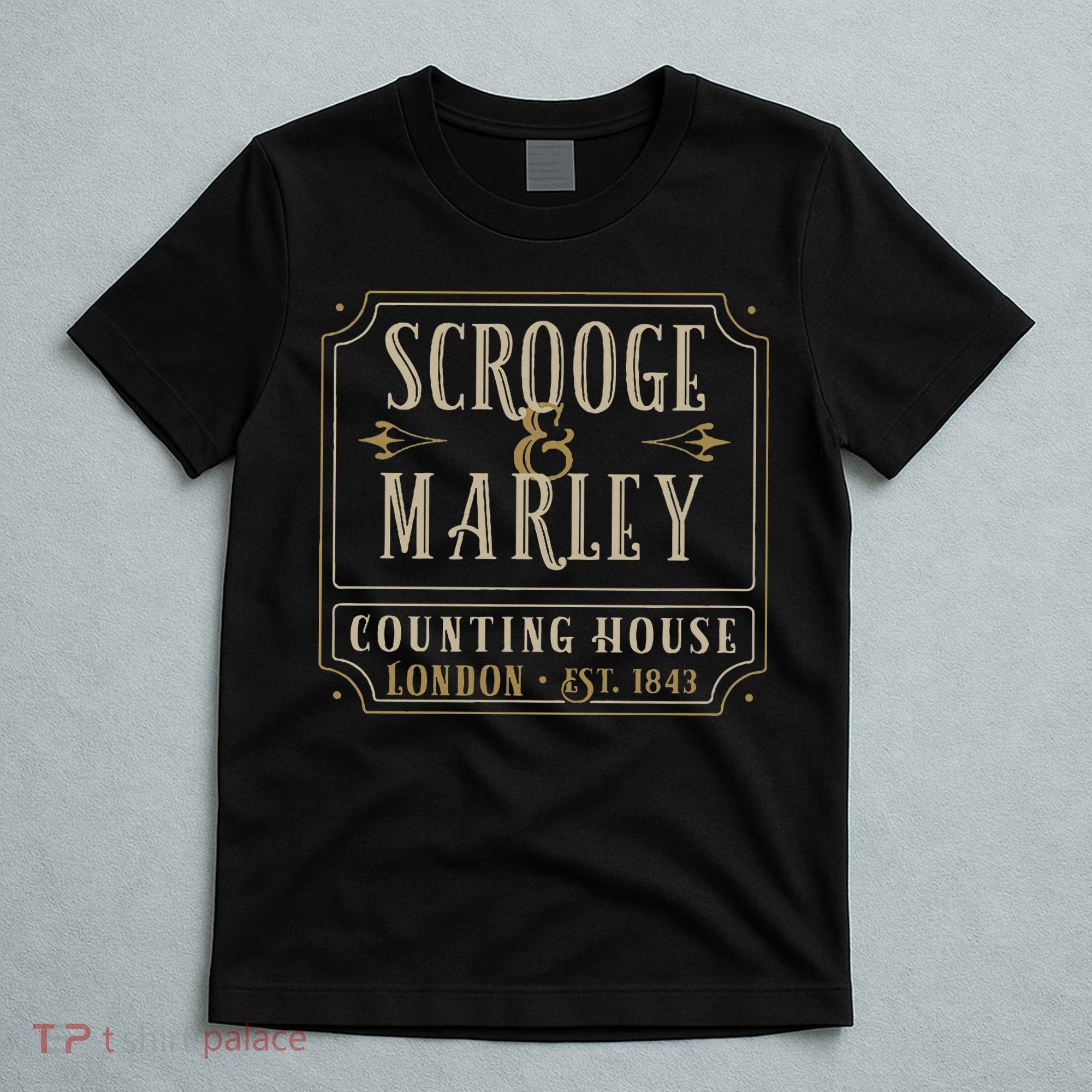 Scrooge & Marley Counting House London Established 1843 T-Shirt